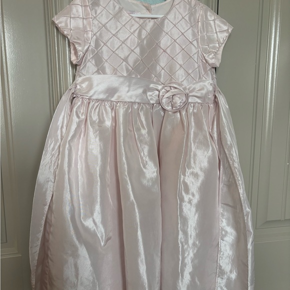 Marmellata Light Pink Quilted Formal Dress - Picture 1 of 3